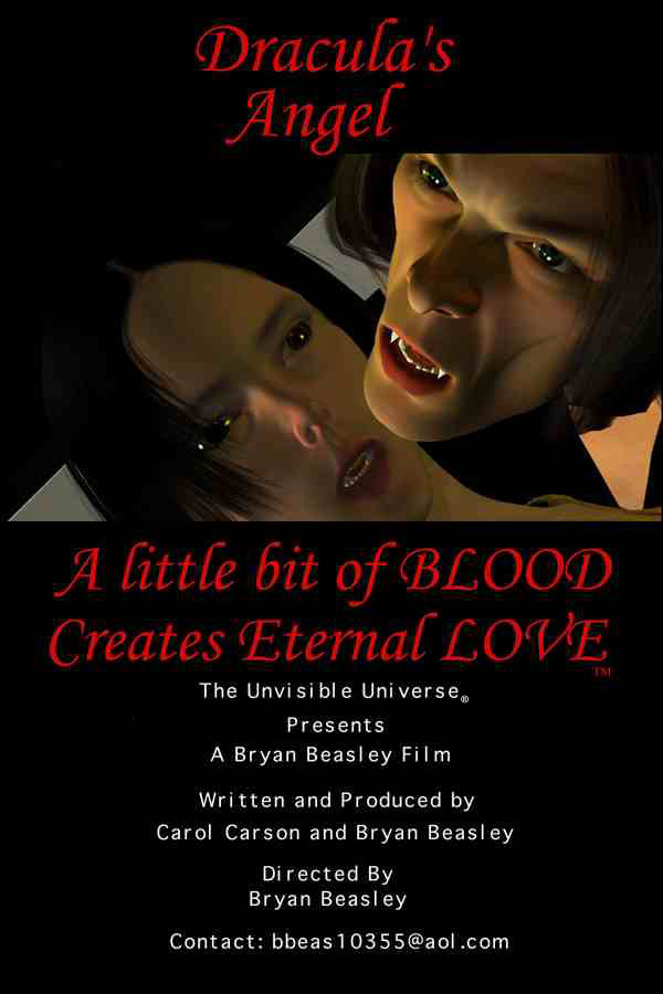 Dracula's Angel Poster A little bit of BLOOD Creates Eternal LOVE&trade